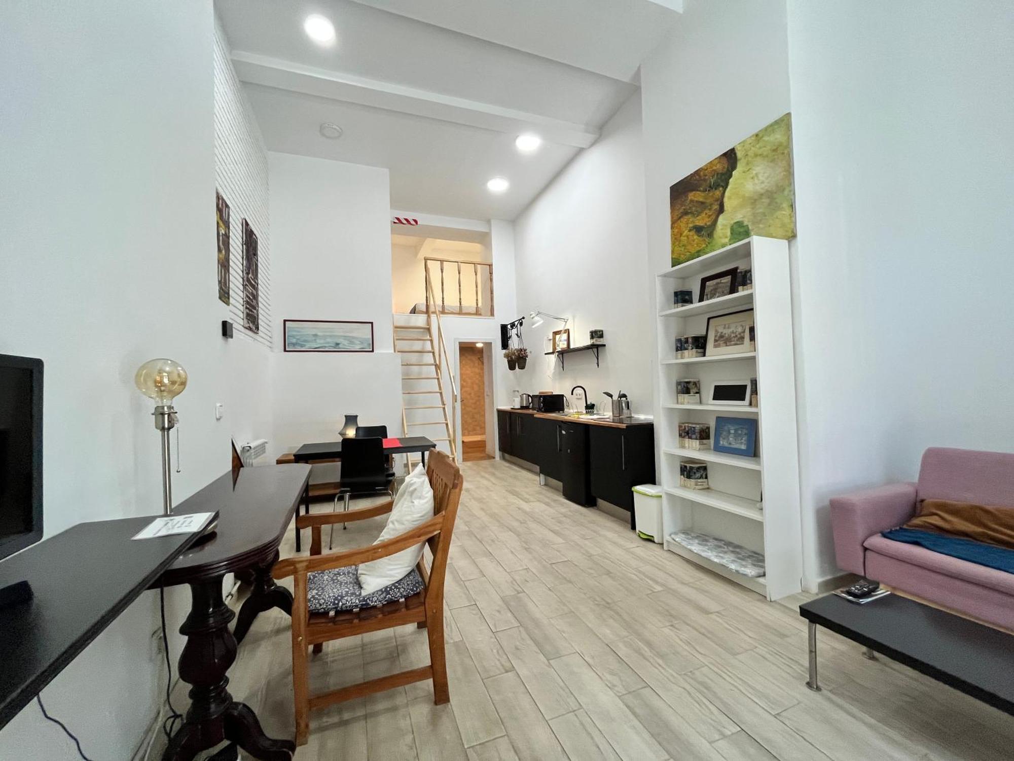 马德里Duplex Manzanares Izq Amarillo Temporal公寓 外观 照片